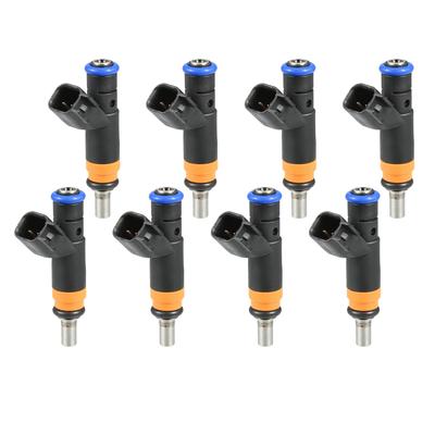 Boquilla de Inyector de Combustible INFINAUTO No. 05037 479AA para Dodge Ram 1500 5.7L (2009-2010) y Dodge Ram 2500 5.7L (2009-2010), Negro, Juego de 8