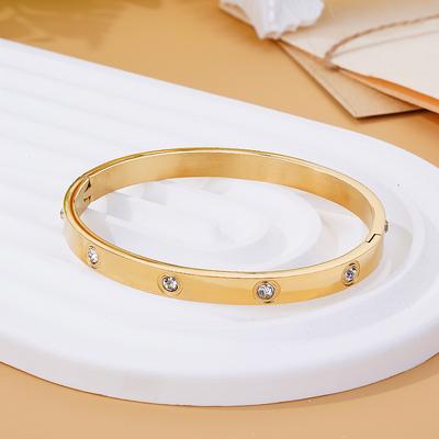 Light Luxury Exquisite UniqueTen Stone Rose Bracelet for Women with Light Luxury Temperament