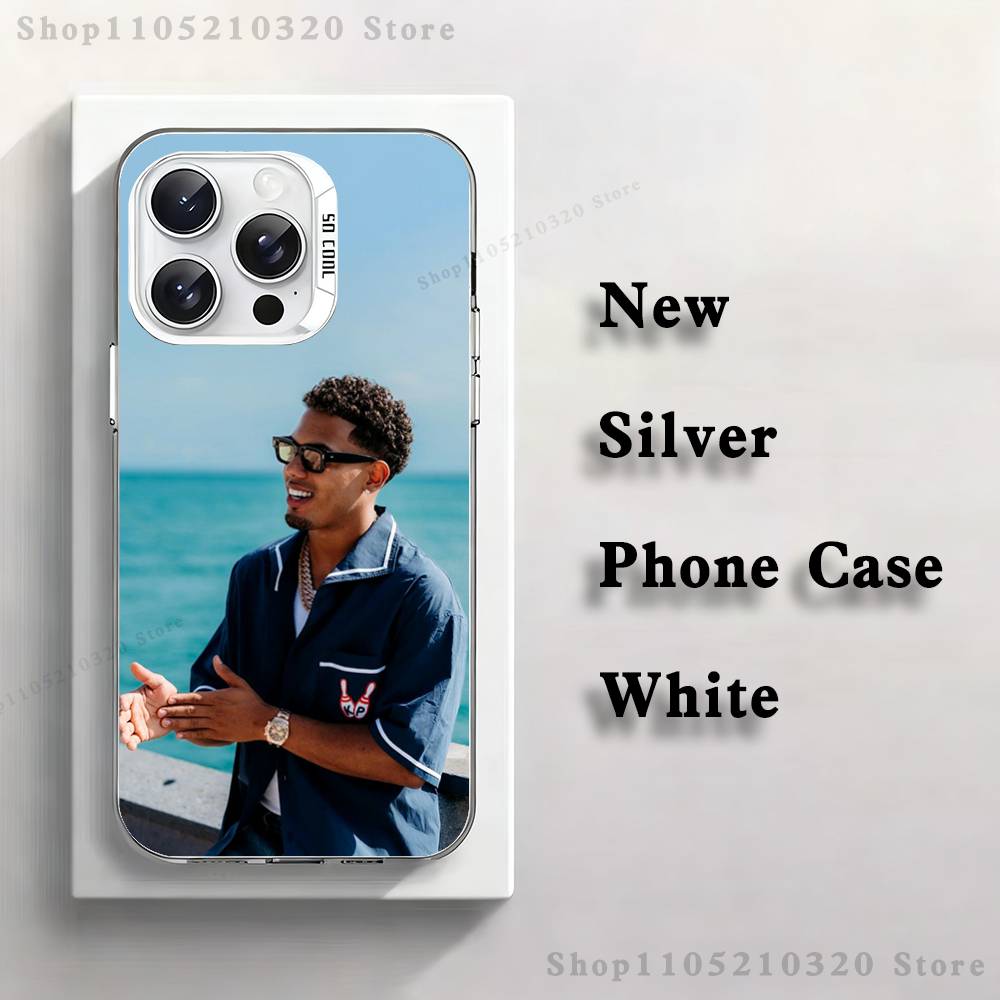 

M-Myke Tower Phone Case For iPhone 17,16,15,14,13,12,11,Mini,Pro,E,MAX White Matte Silicone Whtie Cover iPhone16plus