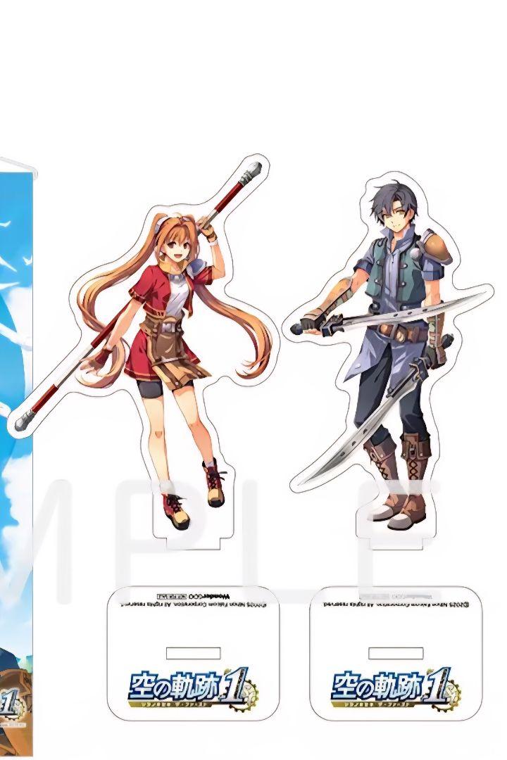 

[USED] Trails in the Sky the 1st Acrylic Figures (2 types) (WonderGOO Bonus)
