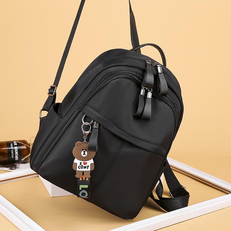 Oxford cloth backpack women's new anti-splash backpack casual fashion shopping travel large capacity schoolbag