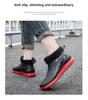 Leichte, wasserdichte, rutschfeste, kurze Unisex-Gummistiefel – modischer koreanischer Stil