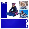Opvouwbare Sneeuwslee Sneeuwglijder Mat Draagbare Opvouwbare Ski Mat met 2 Handvatten Zandglijder Board Opvouwbare Snowboard voor Kinderen Volwassenen