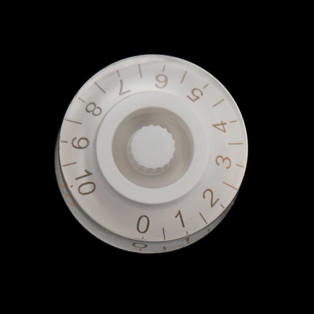 4Pcs Guitar Knobs Potentiometer Guitar Turn Knobs Replacements Bass Effect Button Control Knob Turning Knob Bass Knobs