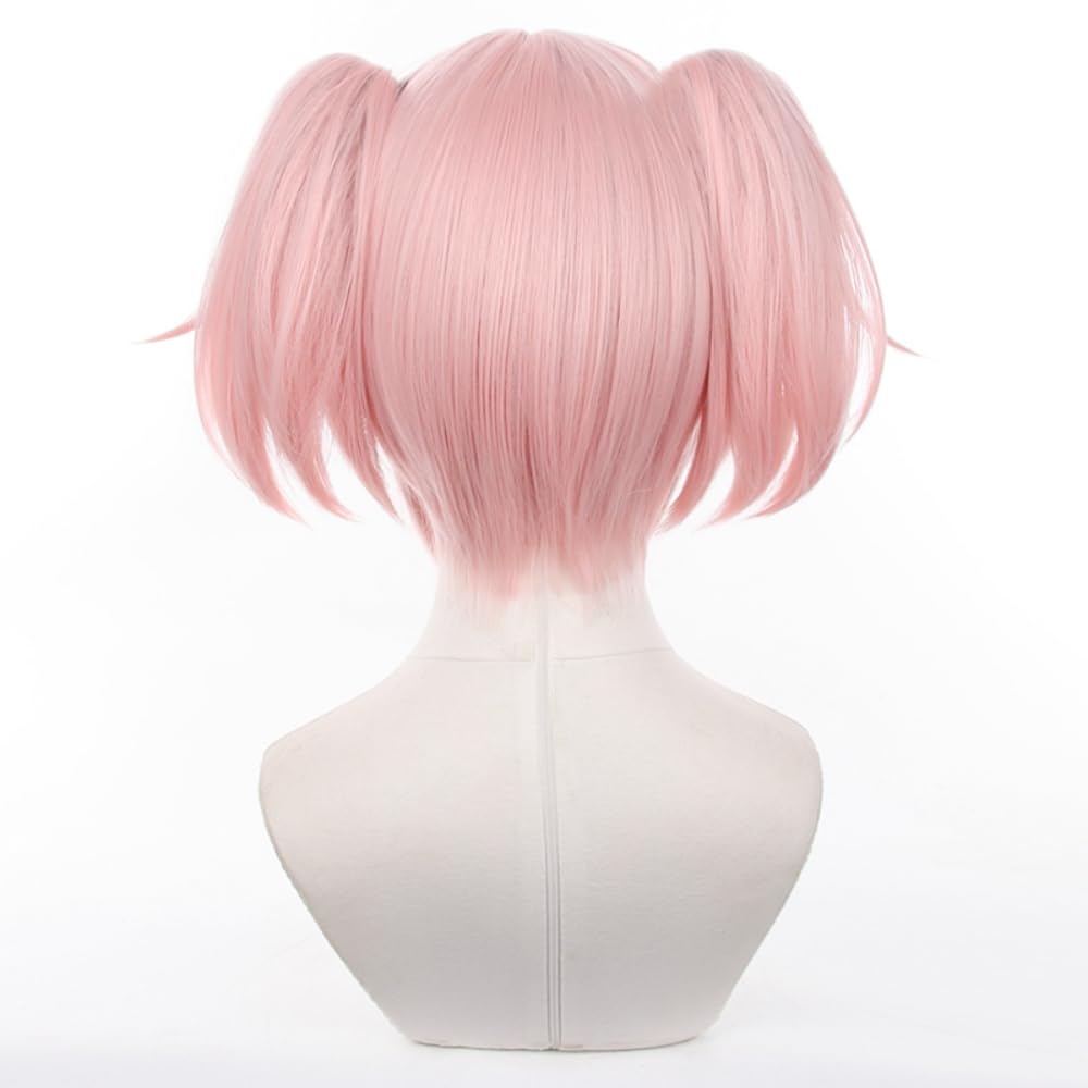 Eileen Madoka Kaname Wig from the Anime Puella Magi Madoka Perfect for and School Festivals Magica, Halloween, Christmas, [Includes Net]