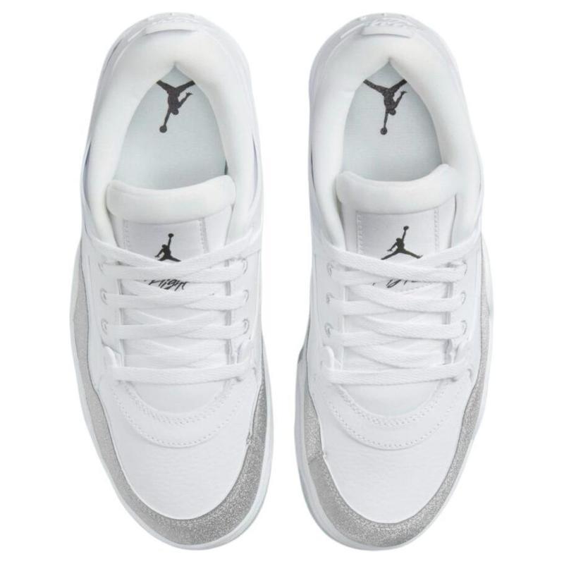 Jordan 4 Rm White Metallic Silver Women's Jordan HQ3441-111