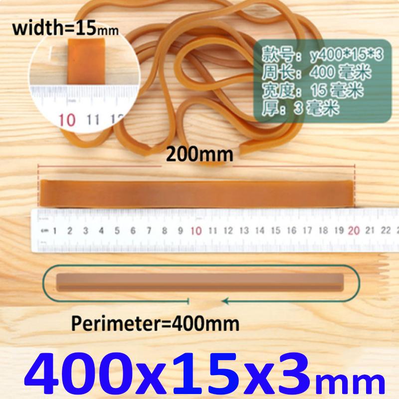 Durchmesser 95 mm – 190 mm Breite 6 mm – 30 mm Gelbe hochelastische Gummibänder Zubehör Dehnbare Latexringe Dicke 3 mm