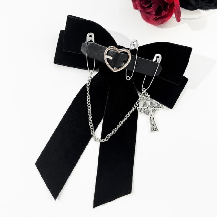 Stilvolle Schleifen Haarteil Mode Haarschmuck Haarnadel Einzigartige Haarspange für Hochzeiten und Bühnenauftritte