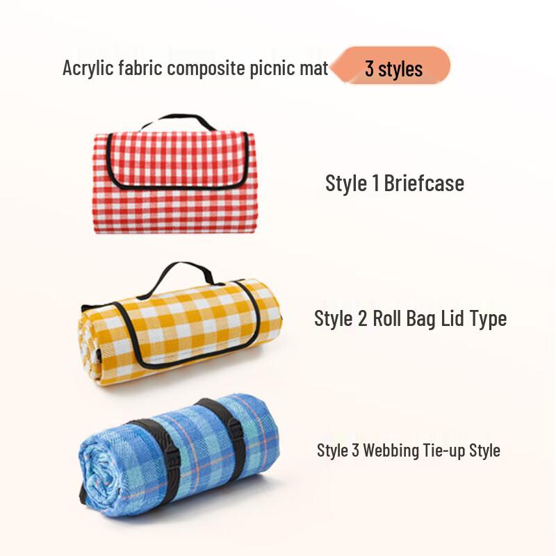 Outdoor Picnic Mat with Carry Bag