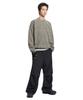 Nomaenyueol Heavy Waffle Half Zip-Up - Gray