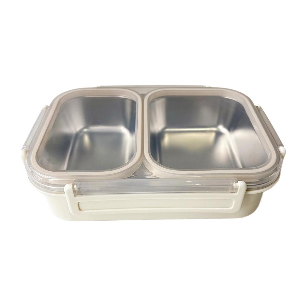 2025 Ny 304 Rostfritt Stål Delad Bento Matlåda , Bärbar Stor Kapacitet Läckagesäker Matbehållare För Studenter