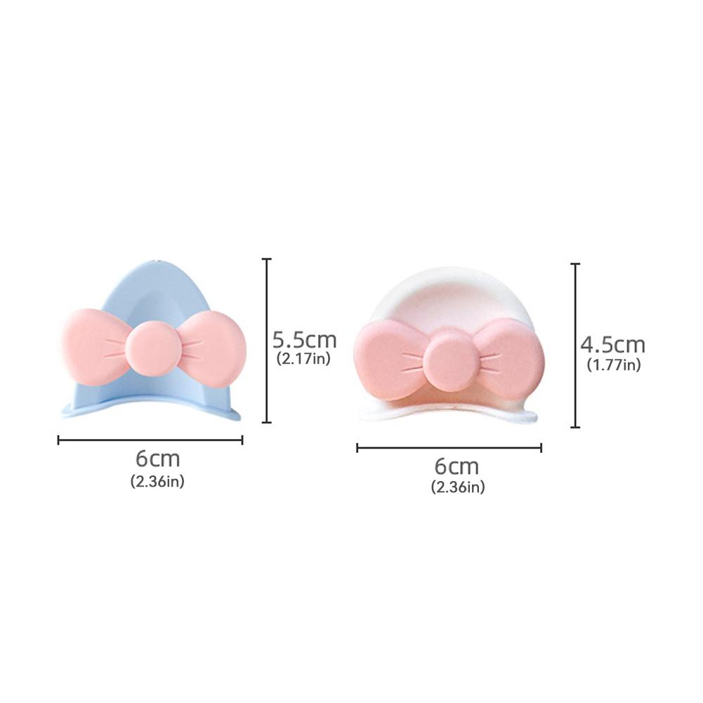 2Pcs Cute Motorcycle Helmet Bear‘s ’Ears with Bow Motocross Electric Bike Helmet and Car Steering Wheel Decroation Accessories Driving Styling