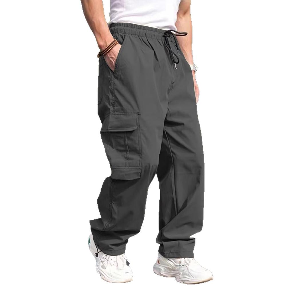 Summer new versatile overalls outdoor wear-resistant sports men's casual quick-drying trousers spot