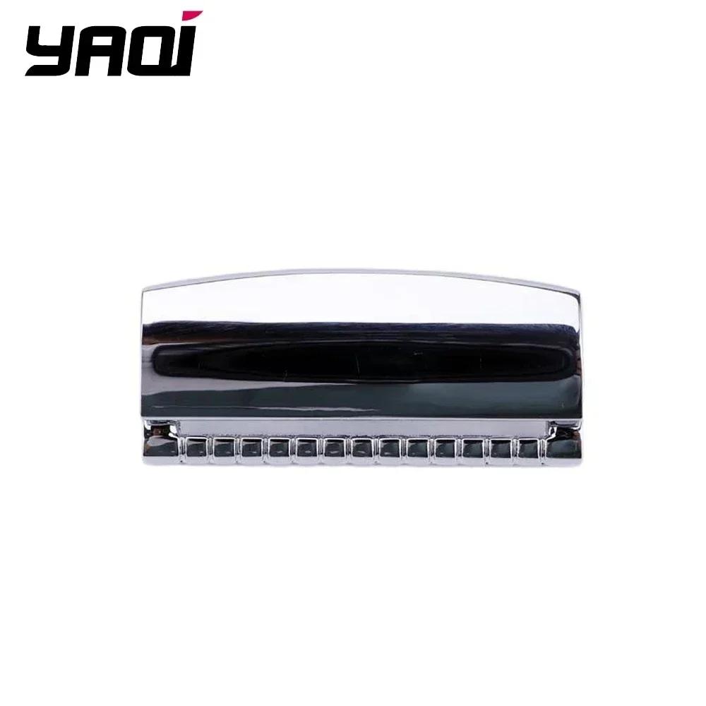 Yaqi Single Edge Safety Razor Head Chrome Color Precise Shaving Experience Male Female Wet Shaving Razor Handle Not Included