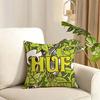 Trend HHUF Tide Cushion Cover Reversible Plush Pillow Cover Soft Fluffy  Home Decor for Sofa Bedroom