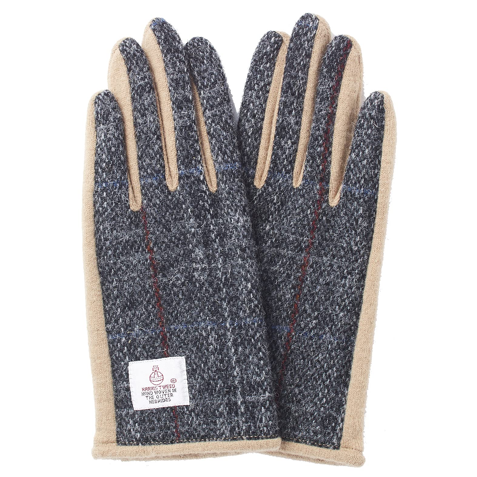 

Harris Tweed Smartphone Compatible Jersey [7th HEAVEN] Women s Gloves, Knit, AY-15AWGL-003 (Gray)