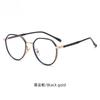 TR90 Retro Polygonal Anti Blue Light Photochromic Glasses Ultra Light Color Frame Computer Glasses for Women