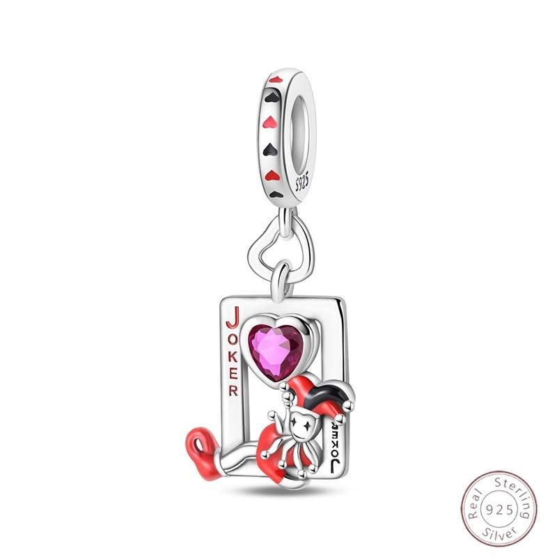 Copper Purple Classic Retro Heart Lotus Angel Shape Pattern Charms Beads Fit 3Mm Original Bracelet Diy Jewelry Gift