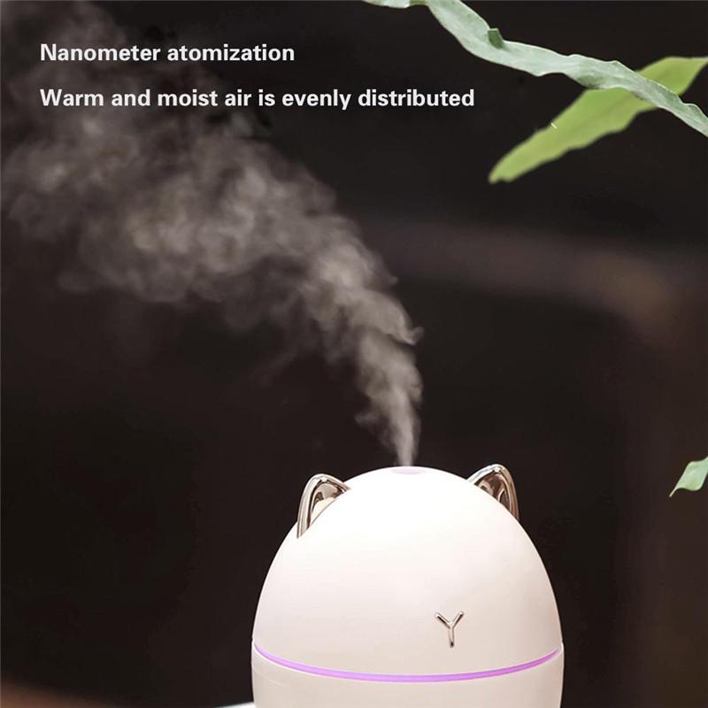 Cute Cat Cute Pet Humidifier USB Mini Desktop Home Small Aromatherapy Car Humidifier