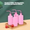10PCS 500ml Laboratory Wash Bottles With Angled Nozzle And Measurement Scale For Accurate Liquid Dispensing Tasks