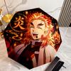 Japanese-style cartoon Demon Slayer Kamado Tanjiro & Kamado Nezuko umbrella including home travel and outdoor activities Multi functional umbrella 3