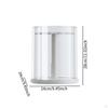 Figure Clear Display Case Stand Countertop Modern Practical Necklace Hanger Doll Storage Box