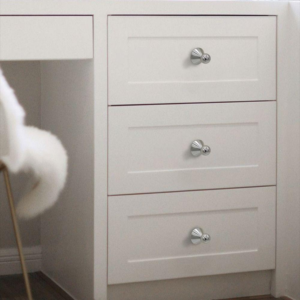Modern Zinc Alloy Wardrobe Door Handle Single Hole Nordic Minimalist Cabinet Knob Door Knobs Furniture Hardware
