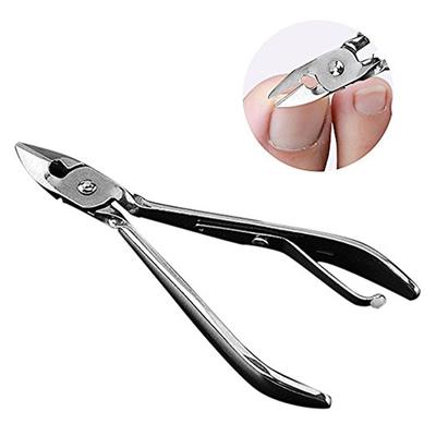 Stainless Steel Nail Clippers Durable Dead Skin Forceps Nipper Skin Remover Trimming Clipper Feet Scissor Plier Pedicure Tool