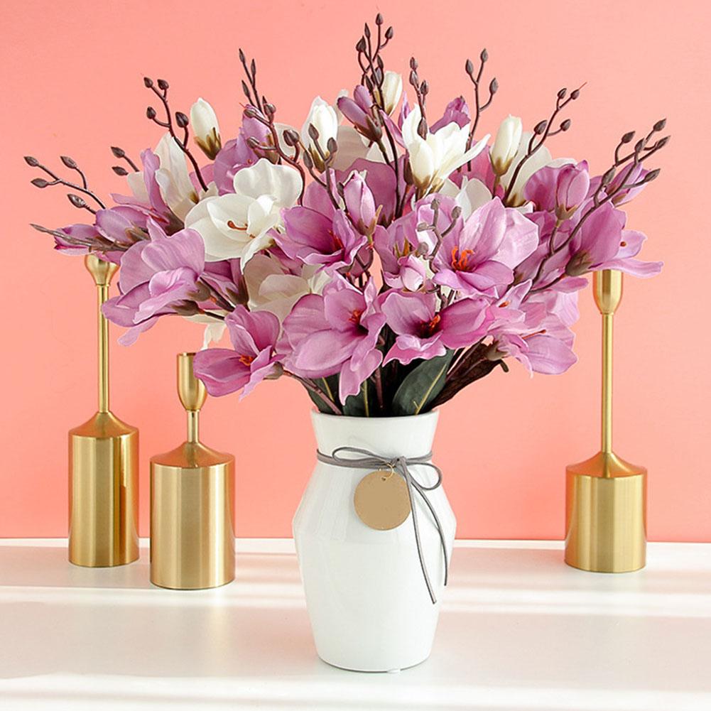 Package Contents Artificial Bouquet Magnolia Plastic Product Simulated Bouquet
