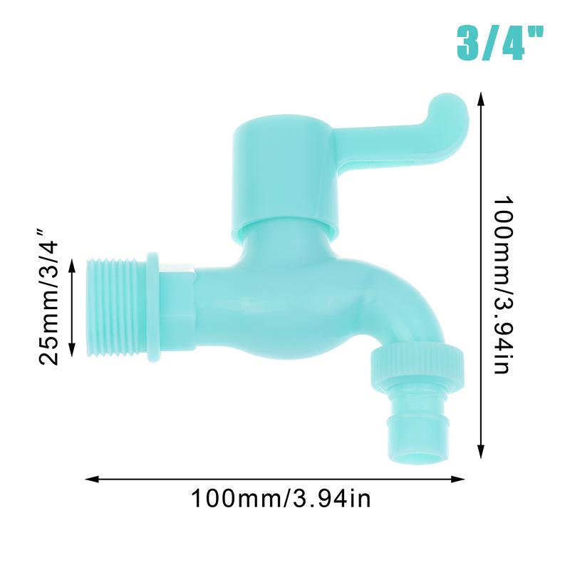 

Настенный смеситель для стиральной машины 3/4 1/2 Быстроразъемный Пластиковый смеситель для шланга для воды для швабры Сад Балкон Охлаждаемый Одинарный кран