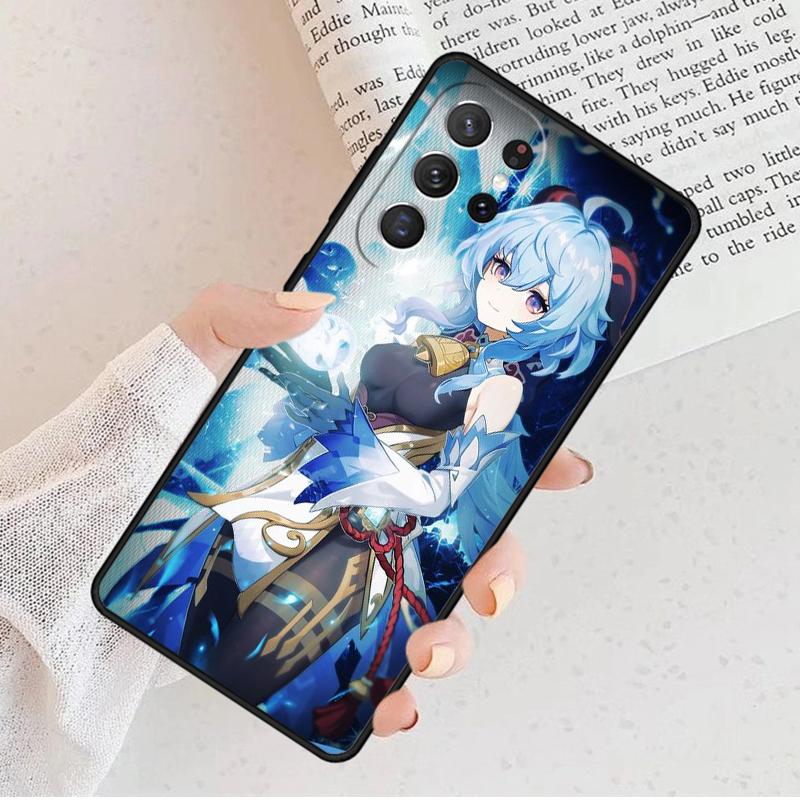 Genshin Impact GanYu Game Phone Case For Samsung Galaxy S25 S23 S30 S8 S21 S20 FE S24 S22 Note 10 20 Plus Lite Ultra