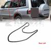 Door Panel Weatherstrip Opening Rubber OTR Sealing for Mitsubishi Pajero Montero Long Wagon Shogun V7# V9# 2000-2006 2008 2011