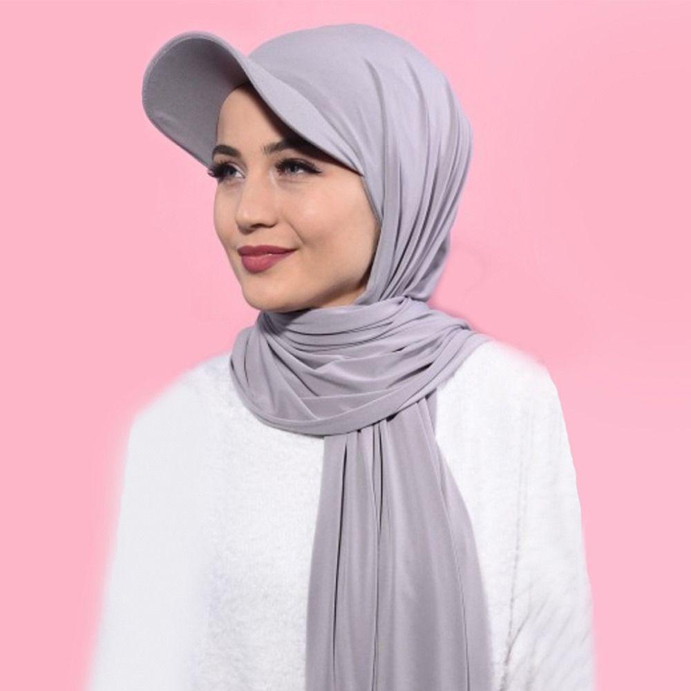 Turban Shawl Design Sun Hat Breathable Headscarf Cap Fashion Turban Hijab  Women