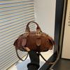 New trendy retro Spice Girl fan car bag niche bowling handbag single shoulder crossbody armpit bag