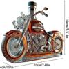 Whiskey Bottle Motorcycle Shape 11 Oz Novelty Glass Decanter 3d Engraving Creative For Men Motorcycle Rider/alcohol Lover Collector-jinmu3_siasd