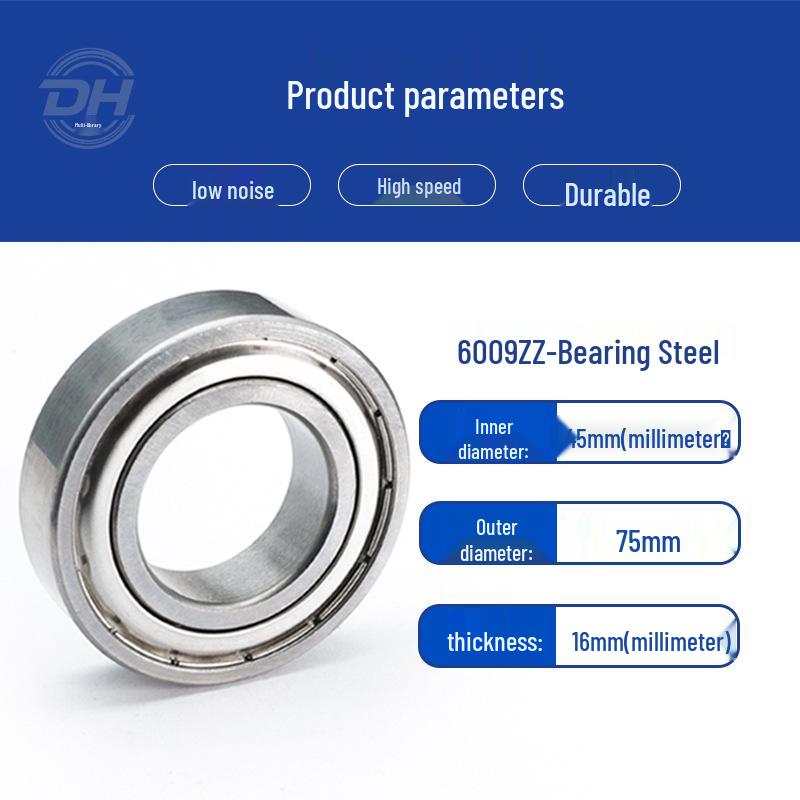Precision Stainless Steel Ball Bearings: Deep Groove 6007, 6008, Miniature 6003