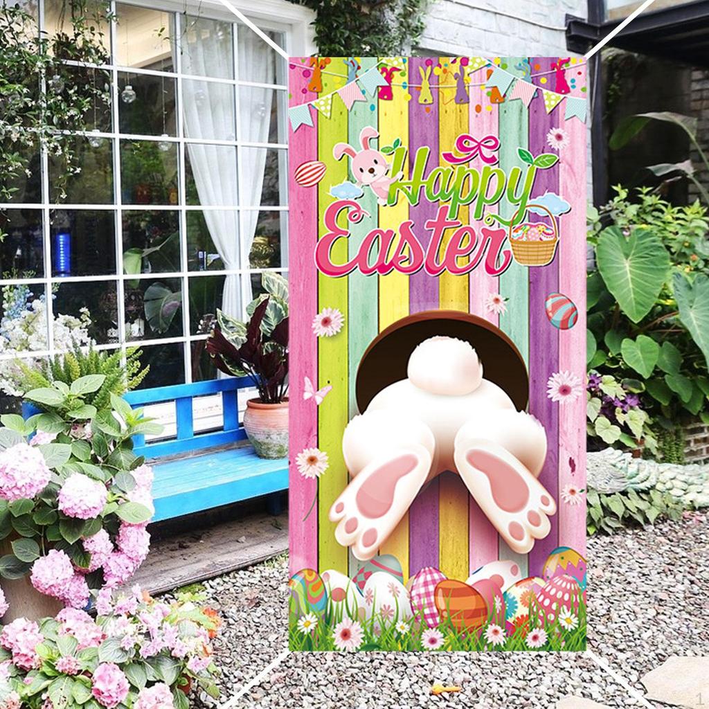 Bunny Banner - okouzlující venkovní dekorace na Velikonoce
