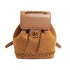 Retro Large-capacity Chain Backpack Women's Bag 2025 Autumn New High-value Large-capacity Suede Bucket Bag