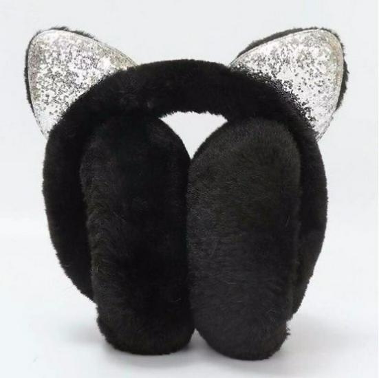 Zimní plyšové náušníky s kočičími oušky pro ženy a studenty