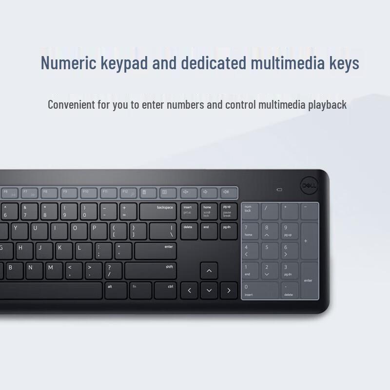 Dell KM3322W Wireless Keyboard and Mouse Combo
