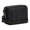 Coach Warner 22 Abnehmbarer Schultergurt Reißverschluss Kunstleder Umhängetasche Kleine Herren Taschen Anthrazit CW217-QBMI5