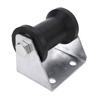 4 Inch Boat Trailer Roller with Panel Bracket Rubber Keel Roller Assembly Kit for Boat Yachts Ships