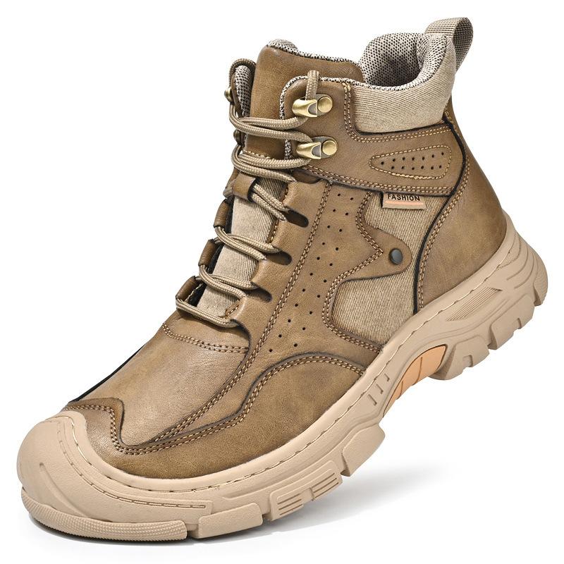 Casual Sports Men S Shoes Outdoor Leather Tooling Martin Boots 38