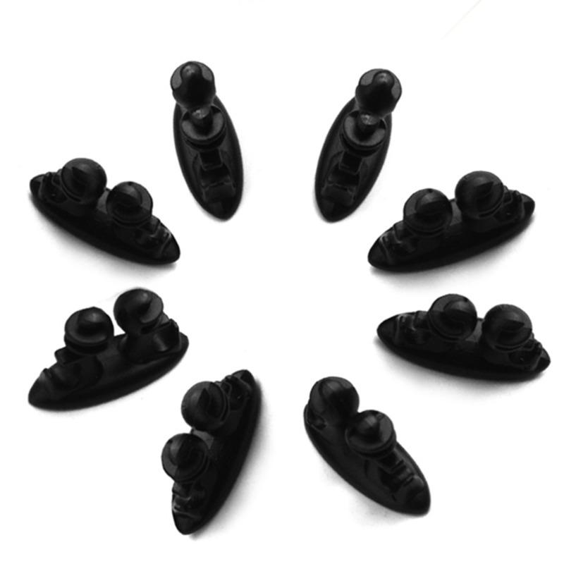 8pcs Silicone Cable Clips Car Mobile Phone Charger Cable Line Organizer Charger Cord Concentrator Headphone Wire Manager Clips