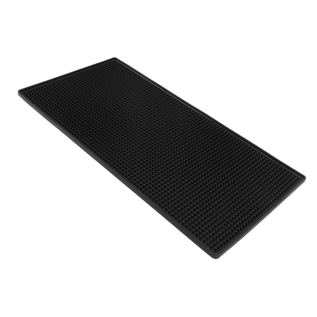 PVC Bar Mat PVC Bar Service Mat Rectangle Service Spill Cup Pad Glass Whiskey Coffee Wine Tea Beer