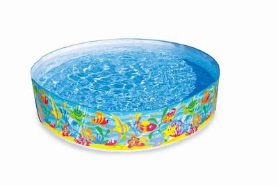INTEX Ocean Play Snap Zwembad, Rond, 183 x 38 cm, 56452 [Officieel Japans Product]