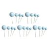 20pcs Cake-Toppers Ball Cake Topper Ball Decor Birthday Party Christmas
