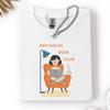 Anti Social Book Club T-Shirt, Introvert Reader Graphic Tee
