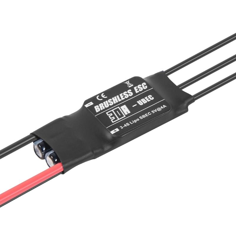 Brushless  with UBEC Drones Speed Controller Offering Electronic Speed Control Upgrades for  Helicopter Aircraft