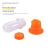 1pc Silicone Oil Bottle Brush with Lid Household High-temperature Kitchen Silicone Extrusion Barbecue Brush Oil Brush